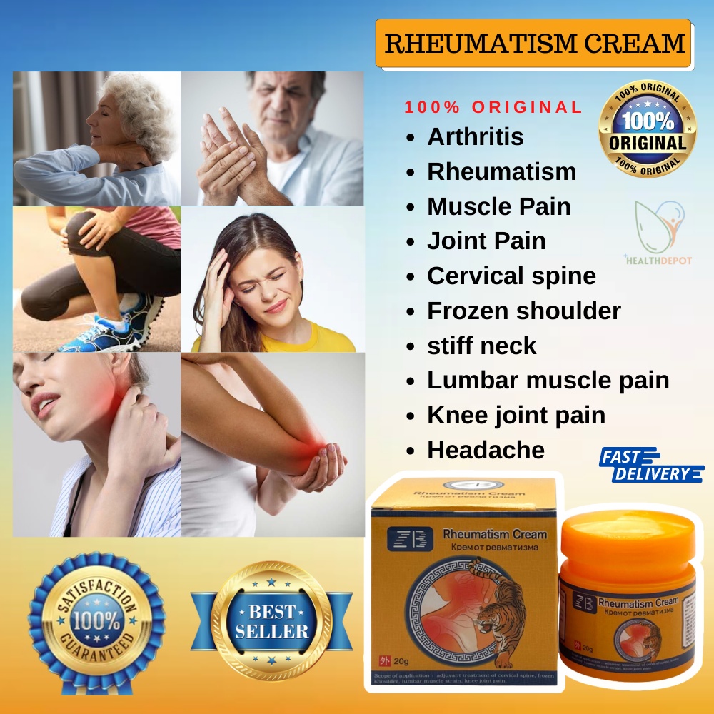 Tiger Balm Pain Reliever Massage Muscle Pain Rheumatism Cream Arthritis