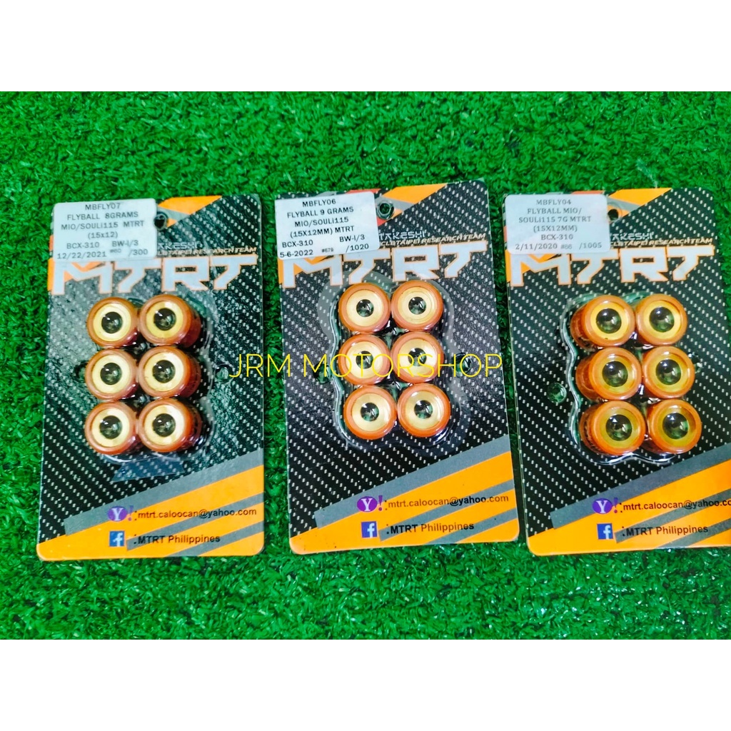 Mtrt Pcs Flyball Roller G G G G Mio Sporty Mio Soul Carb Msi