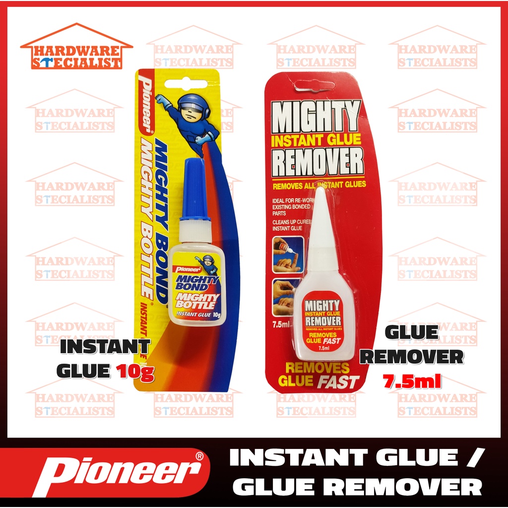 Pioneer Mighty Bond Instant Glue 10g Mighty Instant Glue Remover 7