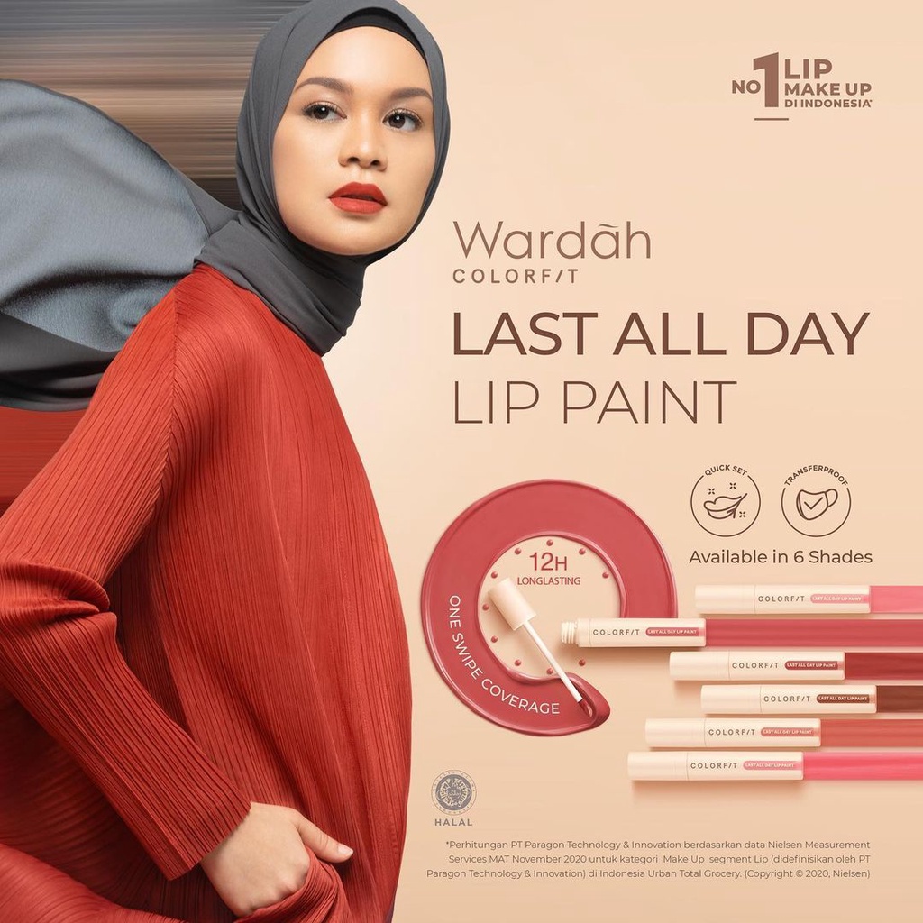 Wardah Colorfit Last All Day Lip Paint Shopee Philippines