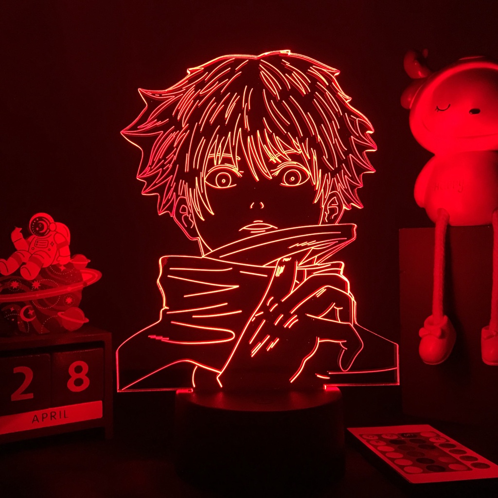 Anime Lamp Satoru Gojo Model Jujutsu Kaisen Led Night Light For Friends