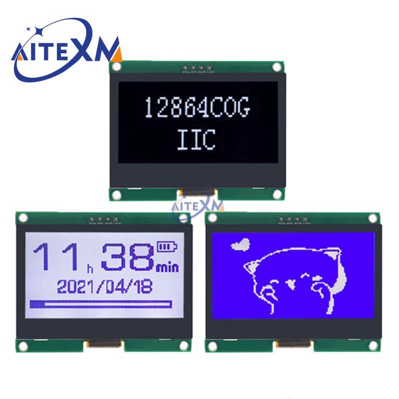 12864 IIC LCD Module 128X64 I2C ST7567S COG Graphic Display Screen