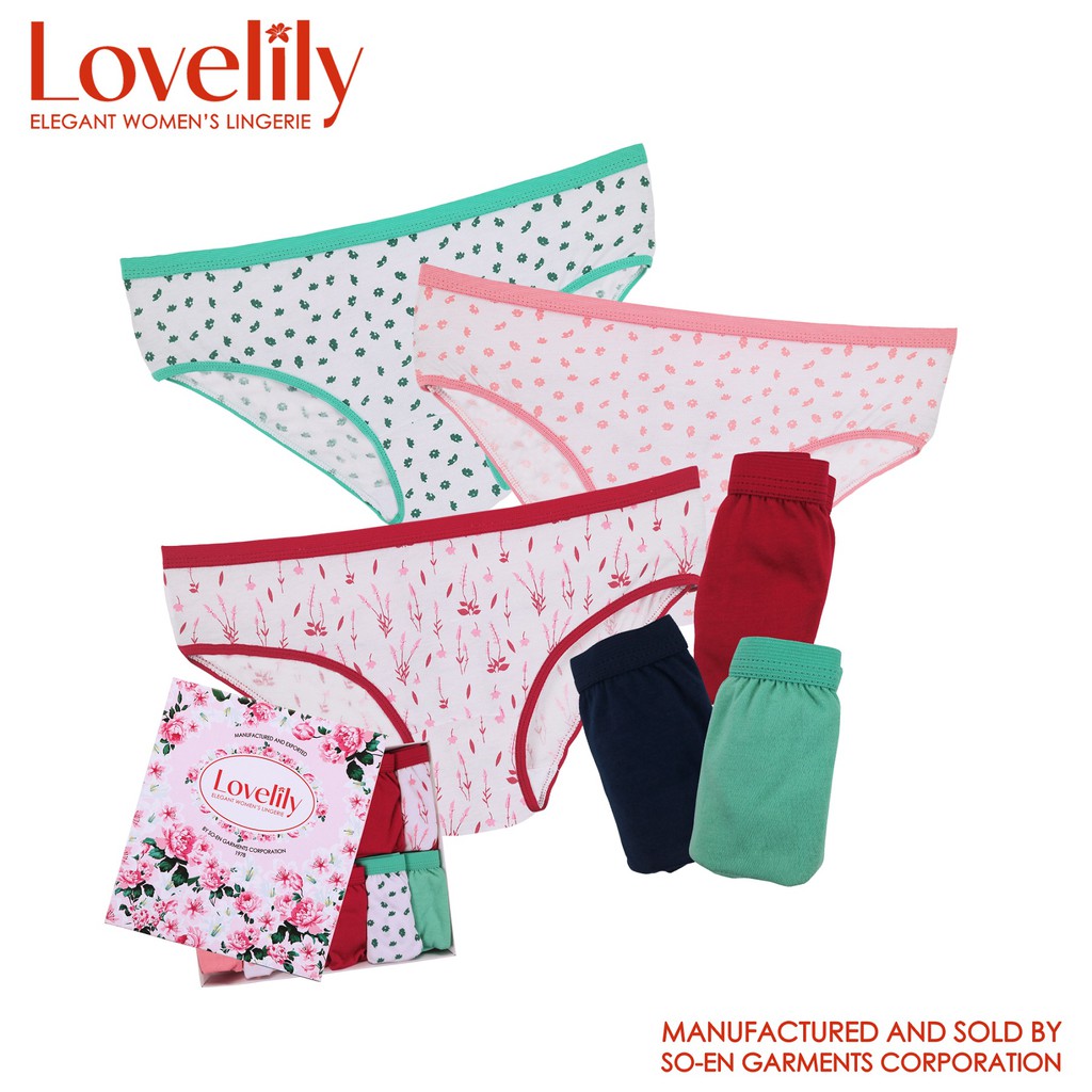 Lovelily In Estellar Cotton Rich Bikini Outside Panty Shopee