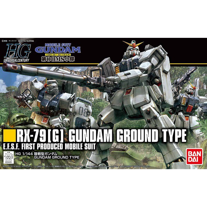 Gundam Hguc Model Kit Gundam Rx G Ground Type Revive Shopee