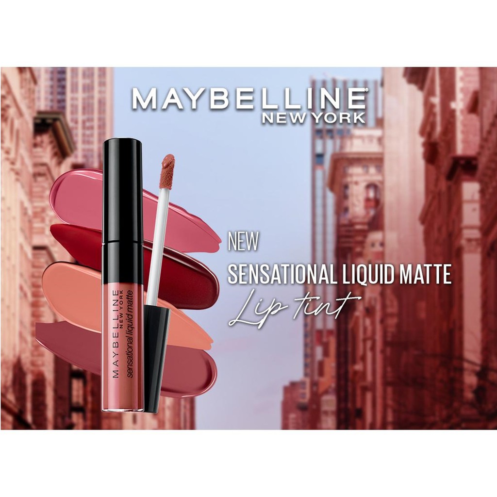 Maybelline Sensational Liquid Matte Lip Tint Shopee Philippines