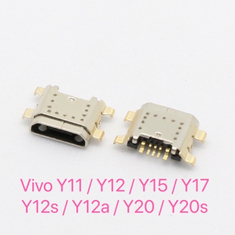 10 50pcs USB Plug In Charging Pin Charger Port Connector For Vivo Y11