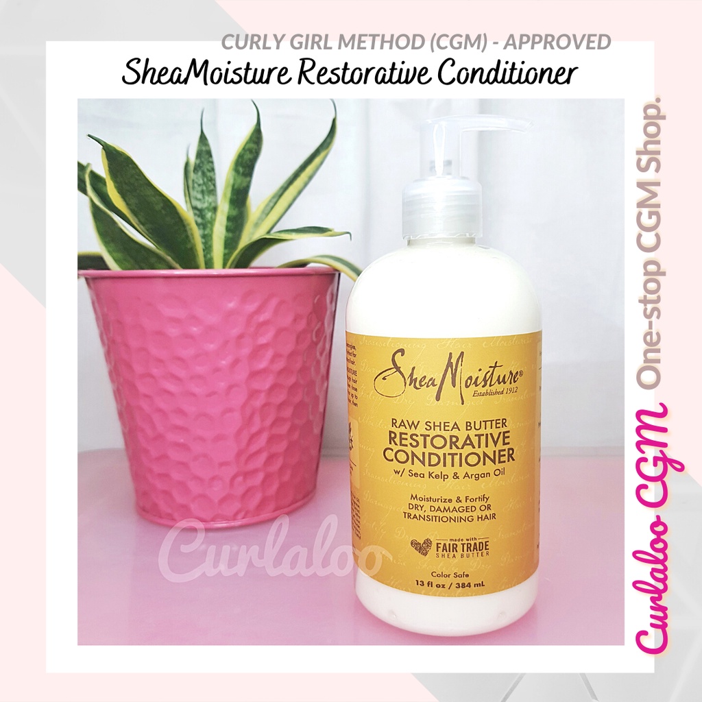 Curlaloo CGM Shop SheaMoisture Raw Shea Butter Restorative