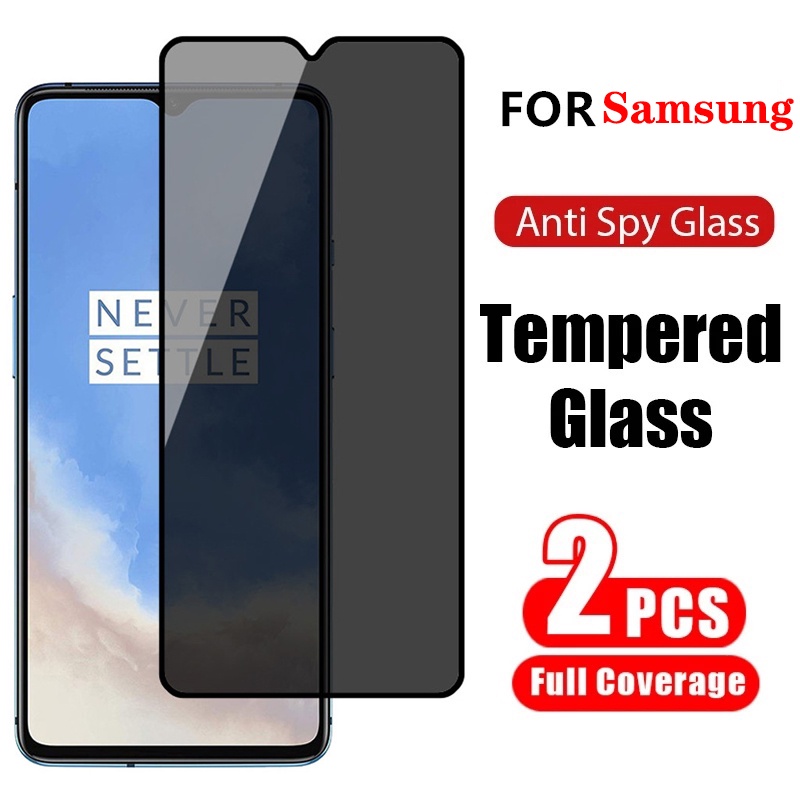 Pcs Anti Spy Privacy Tempered Glass Samsung S Fe S S Plus S E