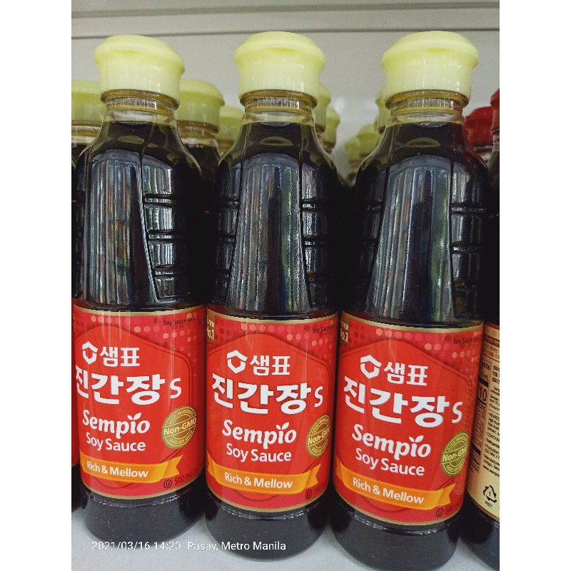 Sempio Korean Soy Sauce Ml Shopee Philippines