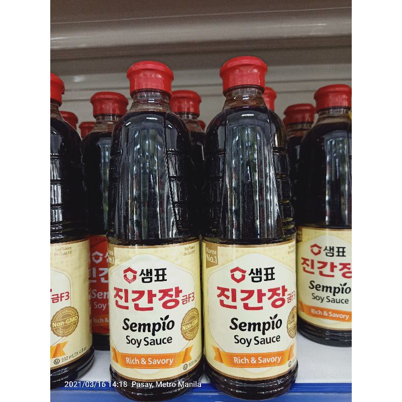 Sempio Korean Soy Sauce Ml Shopee Philippines