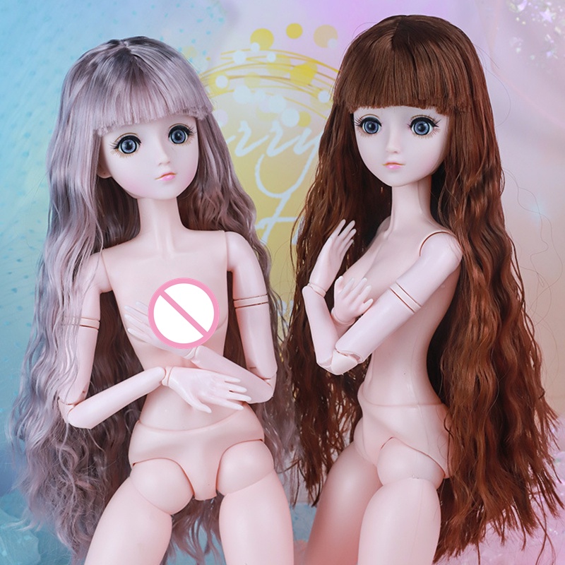 Cm Movable Joints Bjd Dolls Toy White Skin Naked Baby Changing