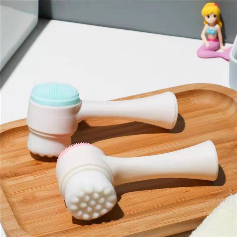 Multi Functional Double Sided Facial Manual Wash Cleansing Brush