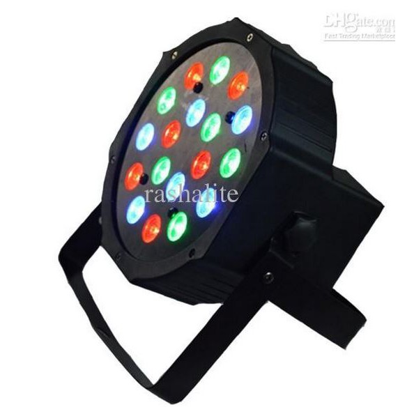 18 LED PAR LIGHT Mini PAR Light RGB Wash Effect Stage Lamp Support Oil