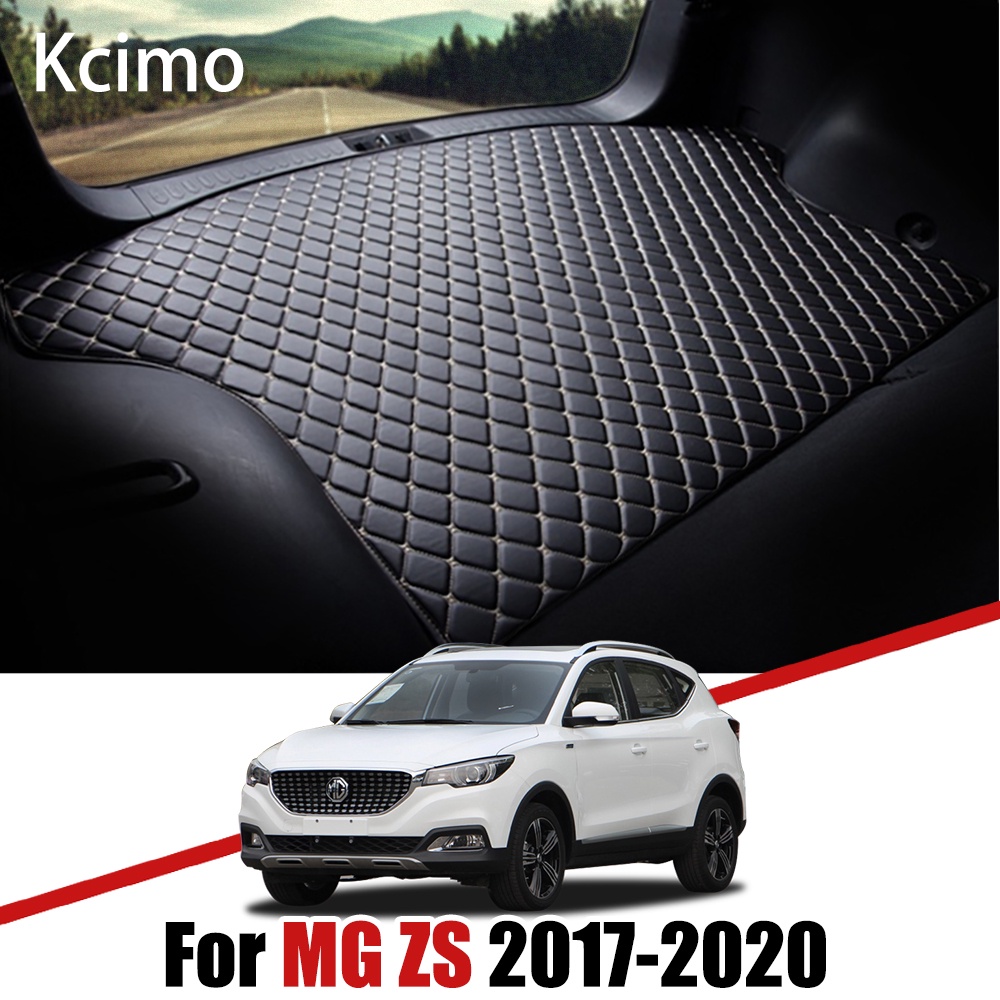 Kcimo Leather Car Trunk Mats For Mg Zs Rear Cargo