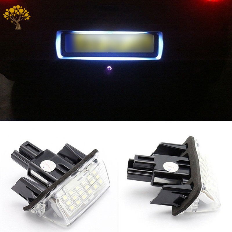 Pcs Set Led Car License Number Plate Light Bulb Lamp For Toyota