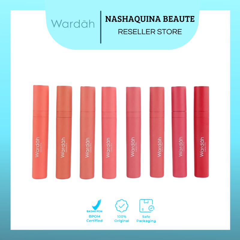 Wardah Colorfit Velvet Matte Lip Mousse Lip Mousse Lip Cream