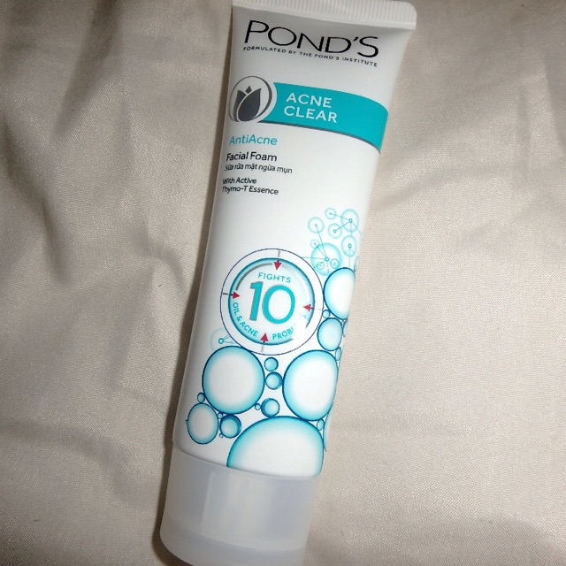 Pond S Acne Clear Anti Acne Facial Foam 50g Shopee Philippines