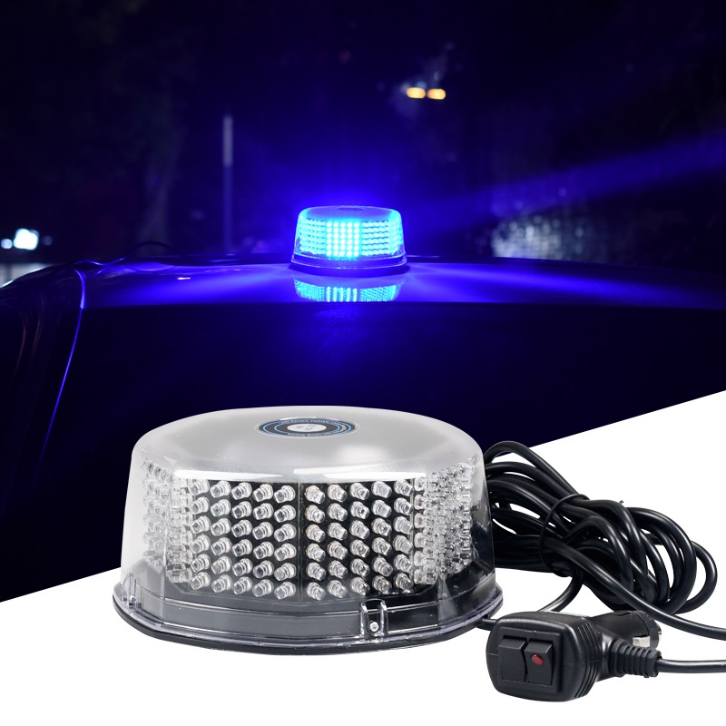 240 LED Bulbs Emergency Light With Magnet Car Strobe Warning Light Roof