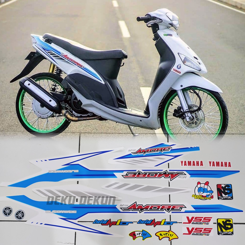 Striping Mio Sporty Smile Variation Mio Amore Thailand Shopee Philippines