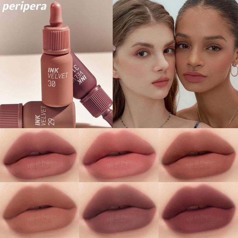 Peripera Ink Velvet Nude Brew Collection