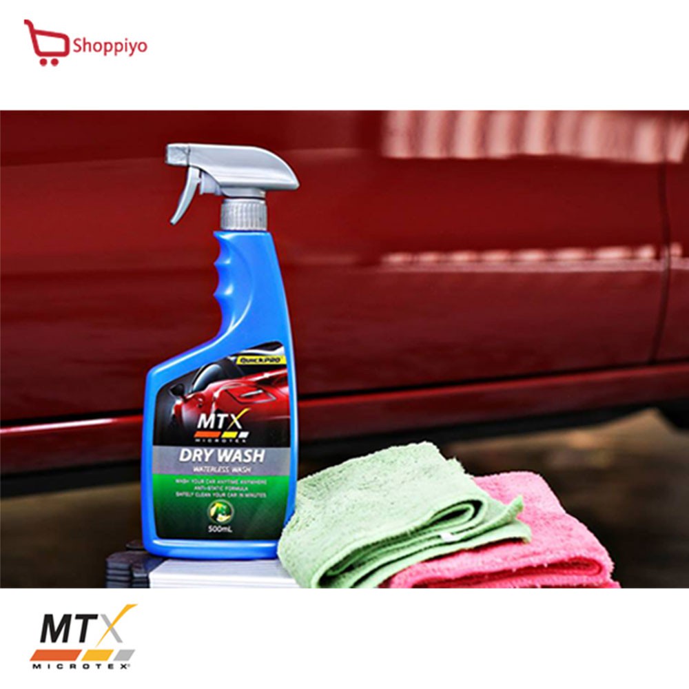 Microtex Mtx Car Care Waterless Dry Wash Ml Shopee Philippines