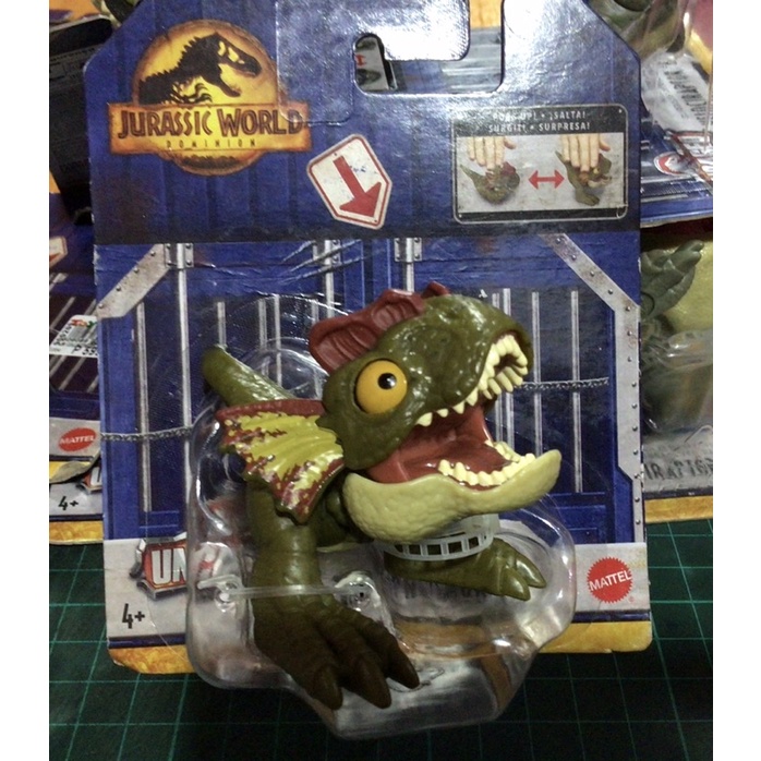 Jurassic World Dominion Uncaged Wild Pop Ups Dilophosaurus Shopee