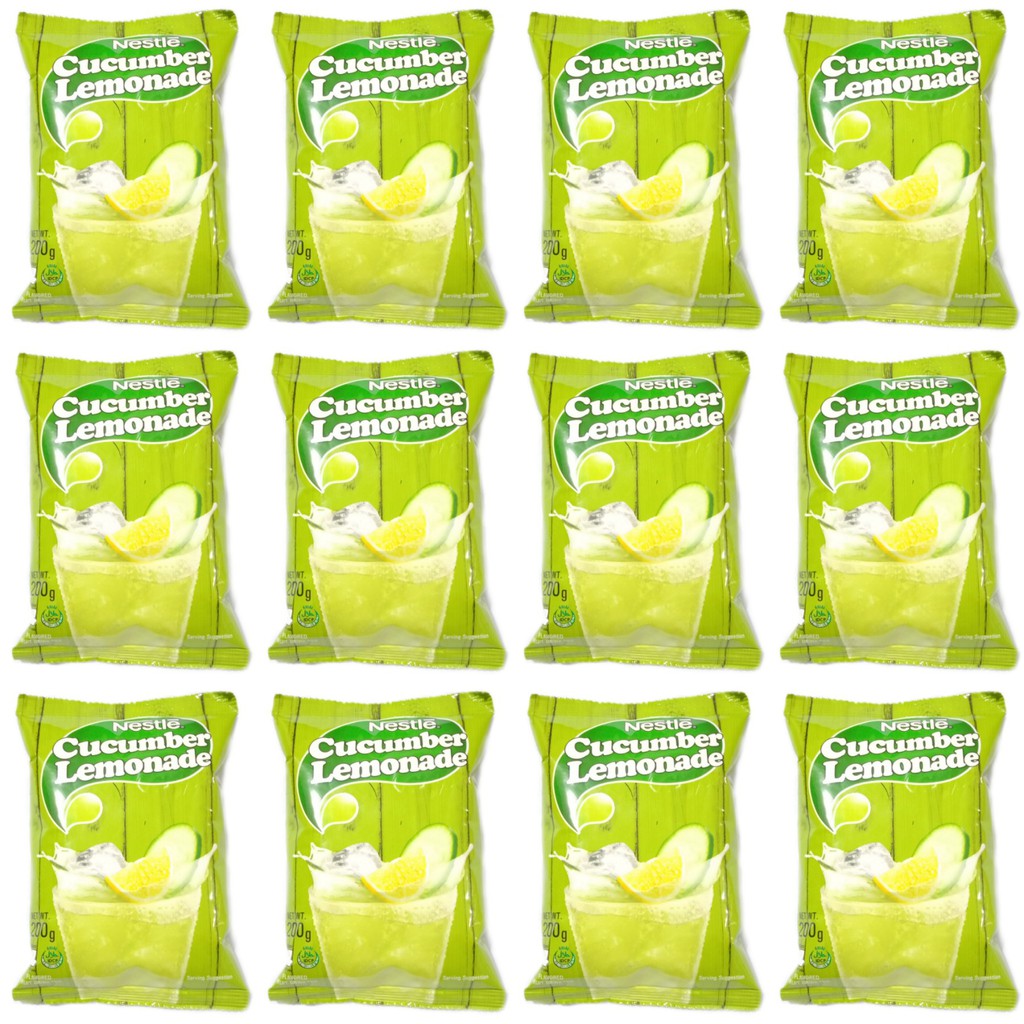 Nestle Cucumber Lemonade Fruit Drink Mix Shopee Philippines