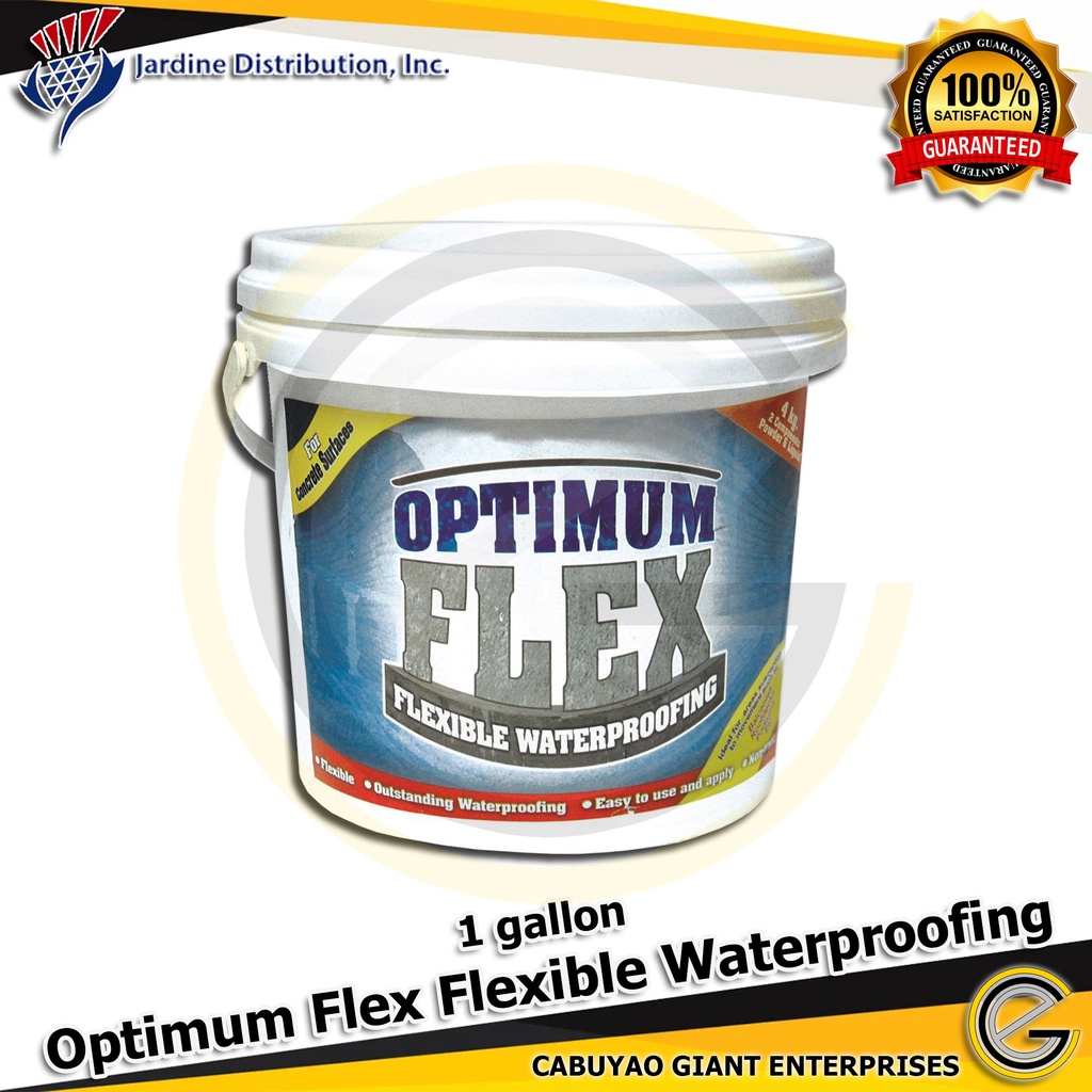 Jardine Optimum Flex Flexible Waterproofing Gallon Shopee Philippines