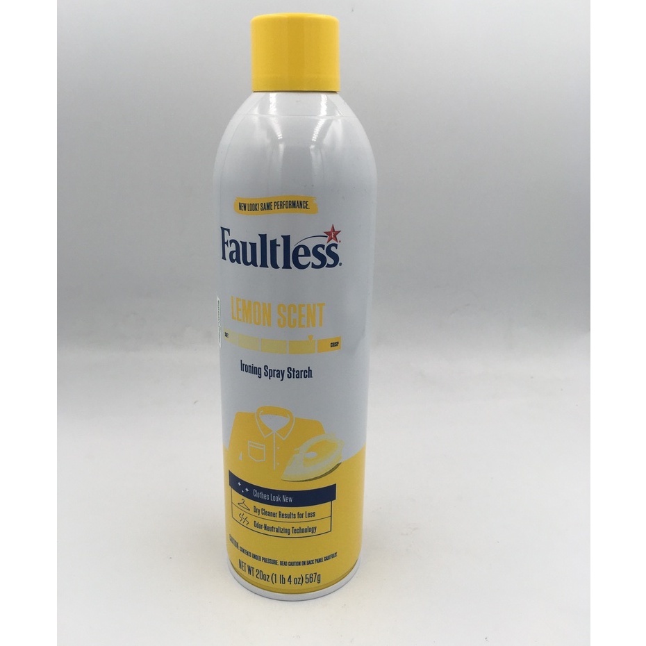 Faultless Ironing Enhancer Spray Starch Ml G Oz Shopee