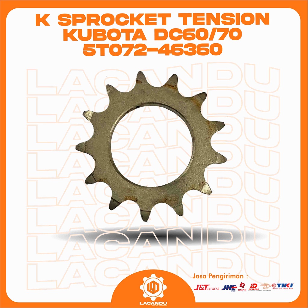 K Sprocket Tension Kubota Dc T For Combine Harvester