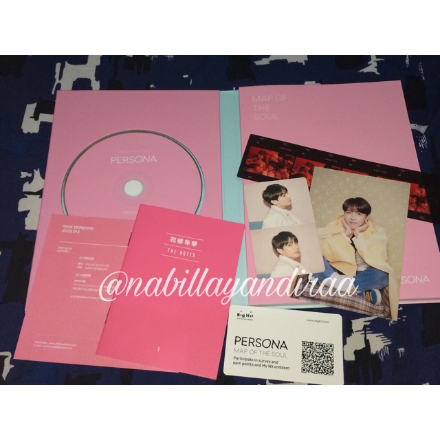 Bts MAP OF THE SOUL PERSONA Version 1 JK PC ALBUM Shopee Philippines