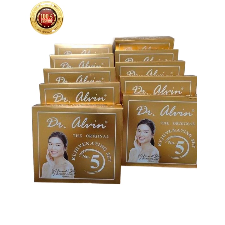 DR ALVIN REJUVENATING SET 5 THE FIRST ORIGINAL NEW PACKAGING