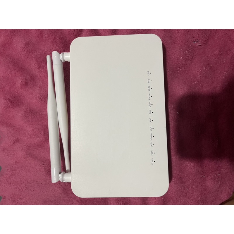 Used ZTE GPON ONT MODEL ZXHN F670L Dual Band Shopee Philippines