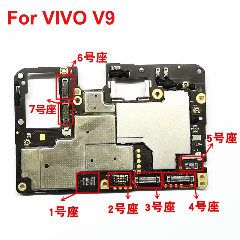 Dock Connector Micro Usb Charging Port Fpc Connector For Vivo V Fpc