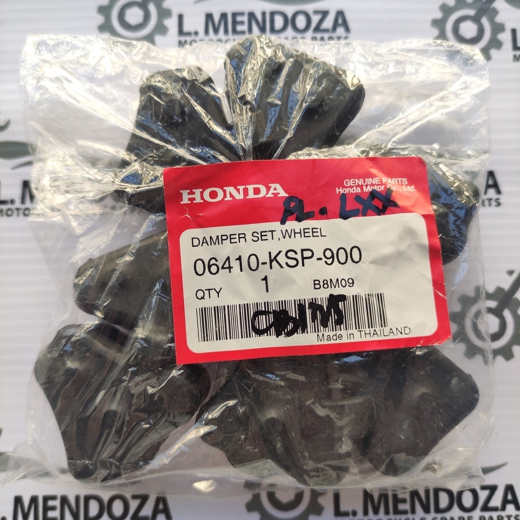 Honda Cb Tmx Supremo Rubber Damper Wheel Damper Set Genuine