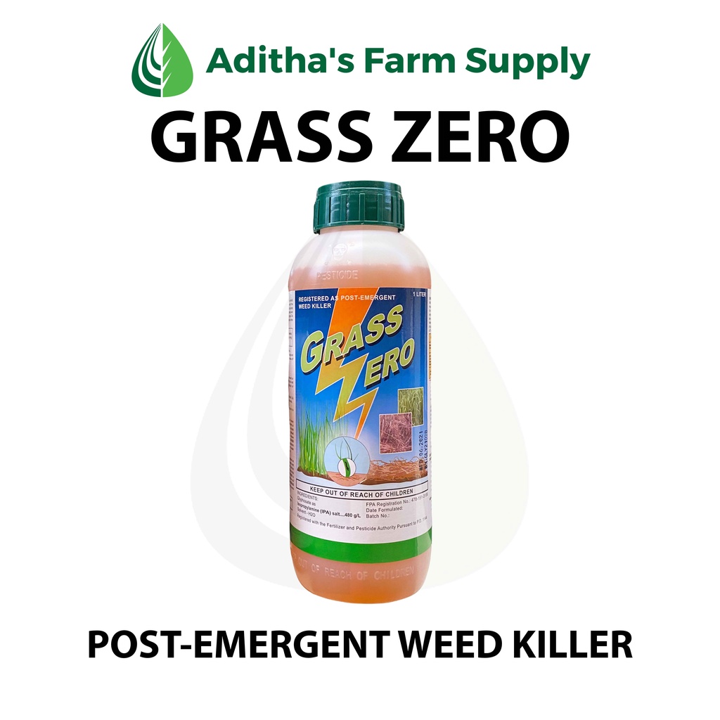 Herbicide Grass Zero Post Emergent General Weed Killer Glyphosate