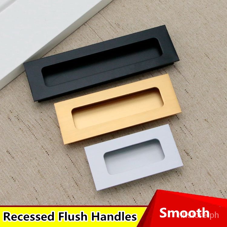 Finger Pulls Sliding Door Flush Pull Recessed Flush Handles With Hidden