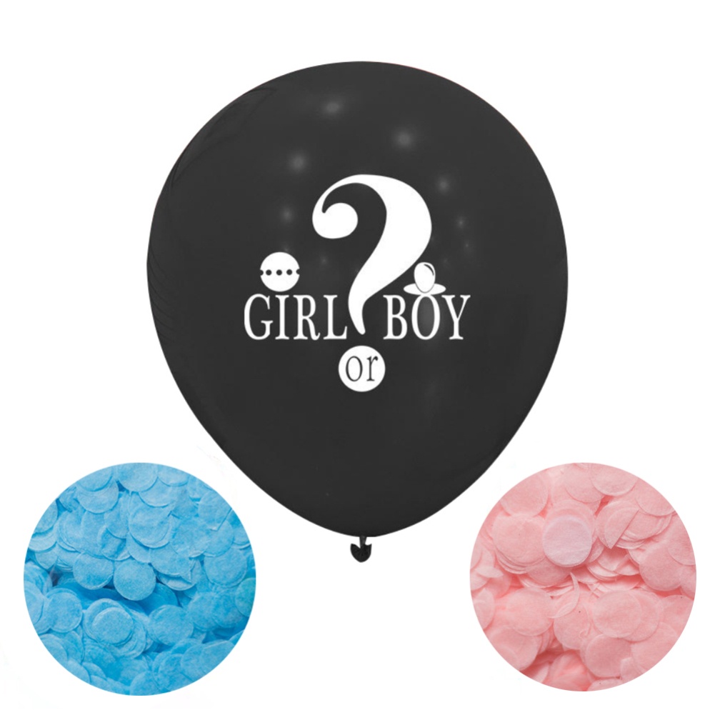 Biggest Balloon Ever Confetti Balloon Memorable Joyous Gender Reveal