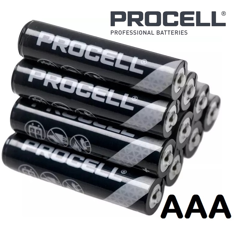 Duracell Procell AAA 2 10pcs Alkaline Battery MN2400 1 5V LR03