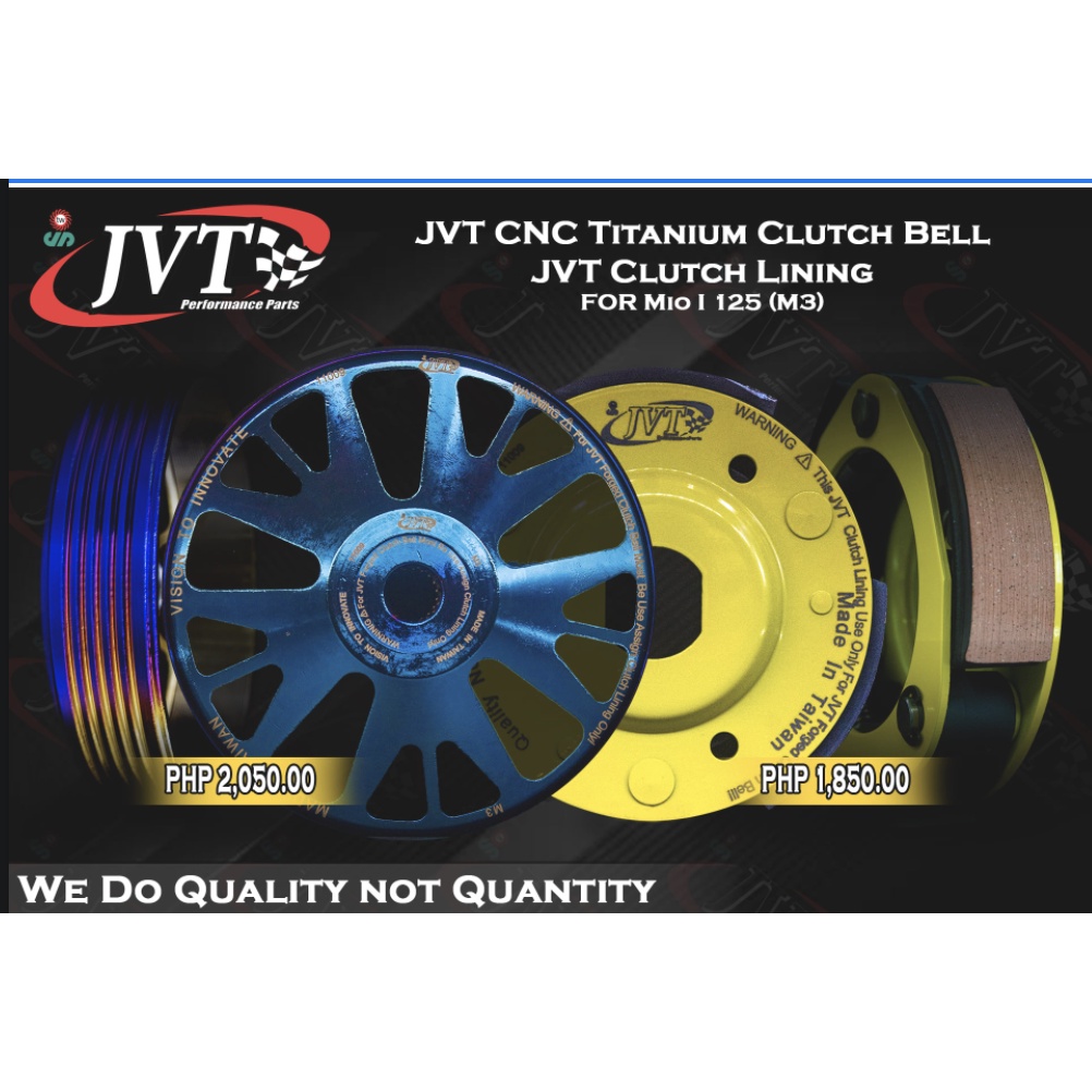 Jvt Forged Titanium Clutch Bell Clutch Lining Set Assembly Set