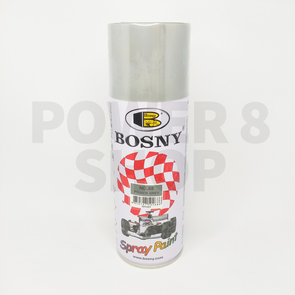 Bosny Acrylic Spray Paint No 68 Primer Grey Shopee Philippines