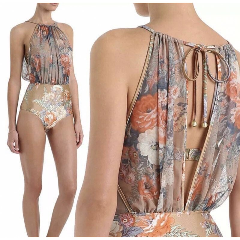 Swimsuit Flower Bikini Swimware Shopee Philippines