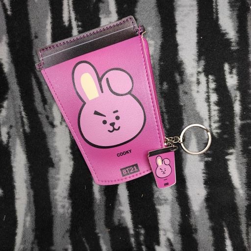 P P Bt D Coin Purse With Chain Purse Bts Chimmy Koya Tata Mang Rj