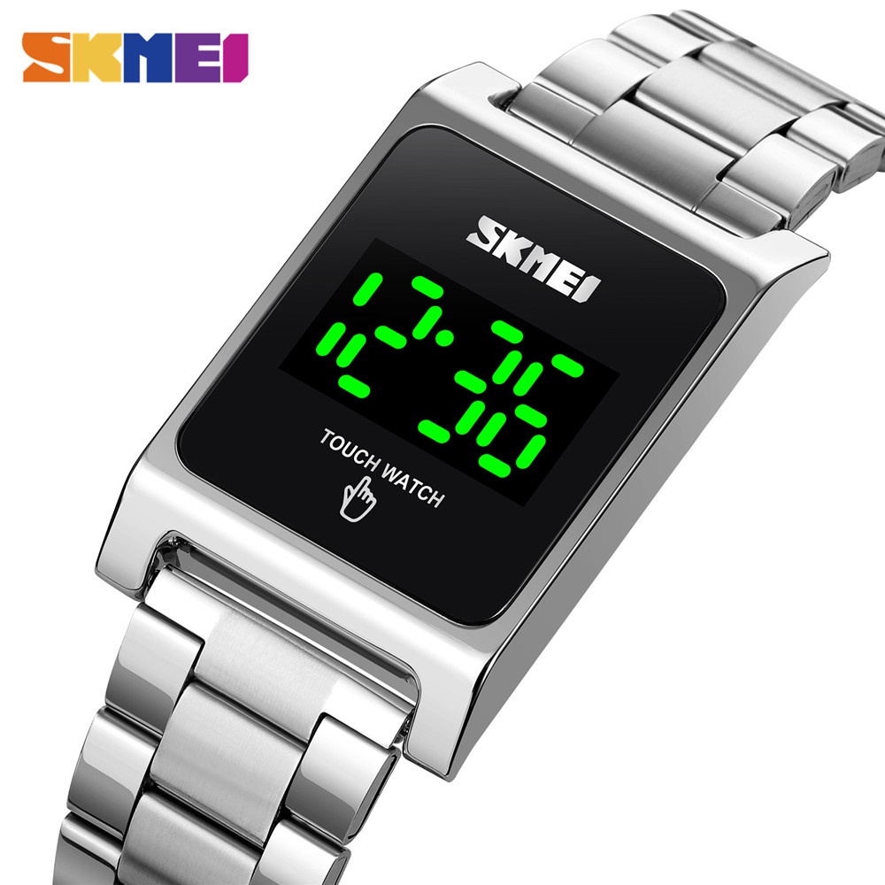 Skmei Digital Sports Men S Watch Waterproof Creative Touch LED Light