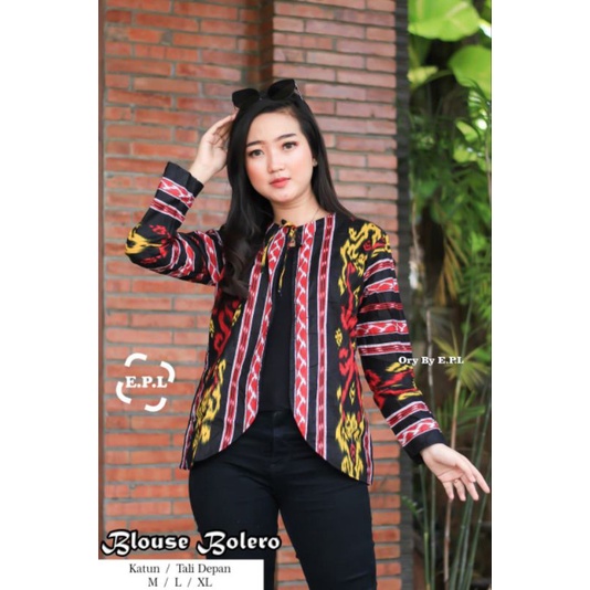 Vest Outer Bolero Batik Women Bolero Batik Shopee Philippines