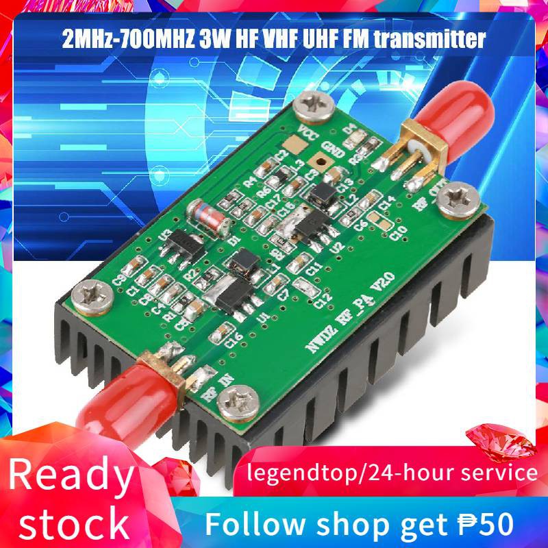 Ready Mhz Mhz W Hf Vhf Uhf Fm Transmitter Rf Power Amplifier