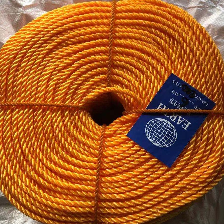 Nylon Rope No 12 6mm Lubid Tali 200 Meter Per Roll Good For Chicken