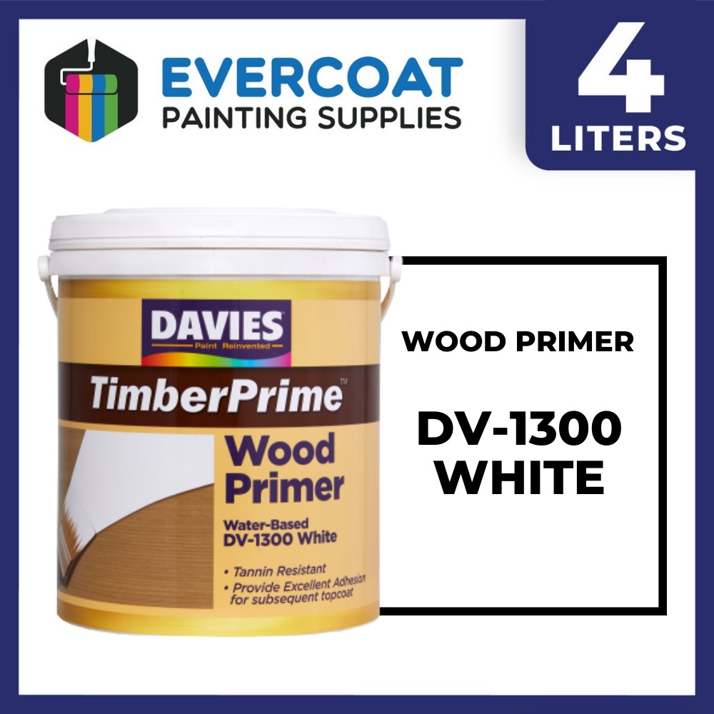 Davies Timberprime White Wood Primer Dv Liters Shopee Philippines