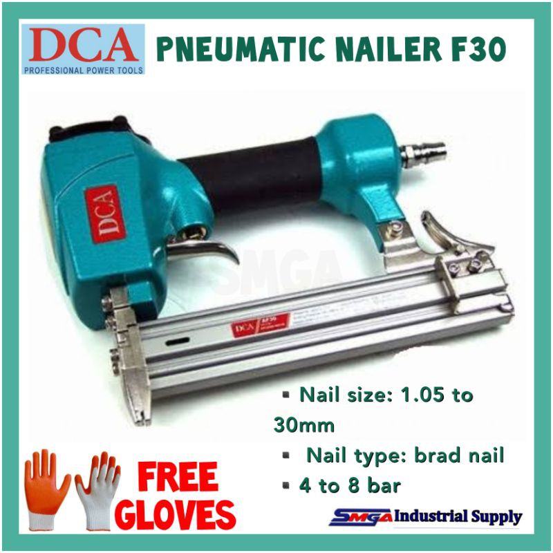 Dca Air Pneumatic Brad Nailer Af Free Gloves Shopee Philippines