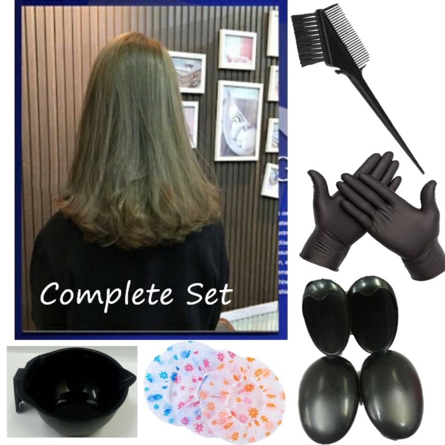 Very Stuffy Green Blonde Hair Color SET COMB EAR CAP